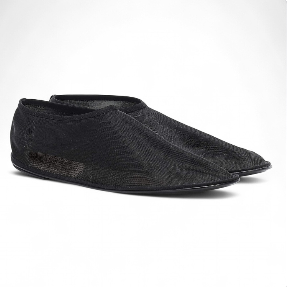 THE ROW Mesh Sock Ballet Flats